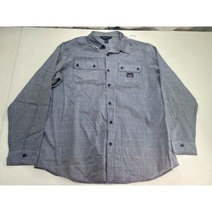 Rocawear‎ shirt Men's size 2XL gray button-down long-sleeve